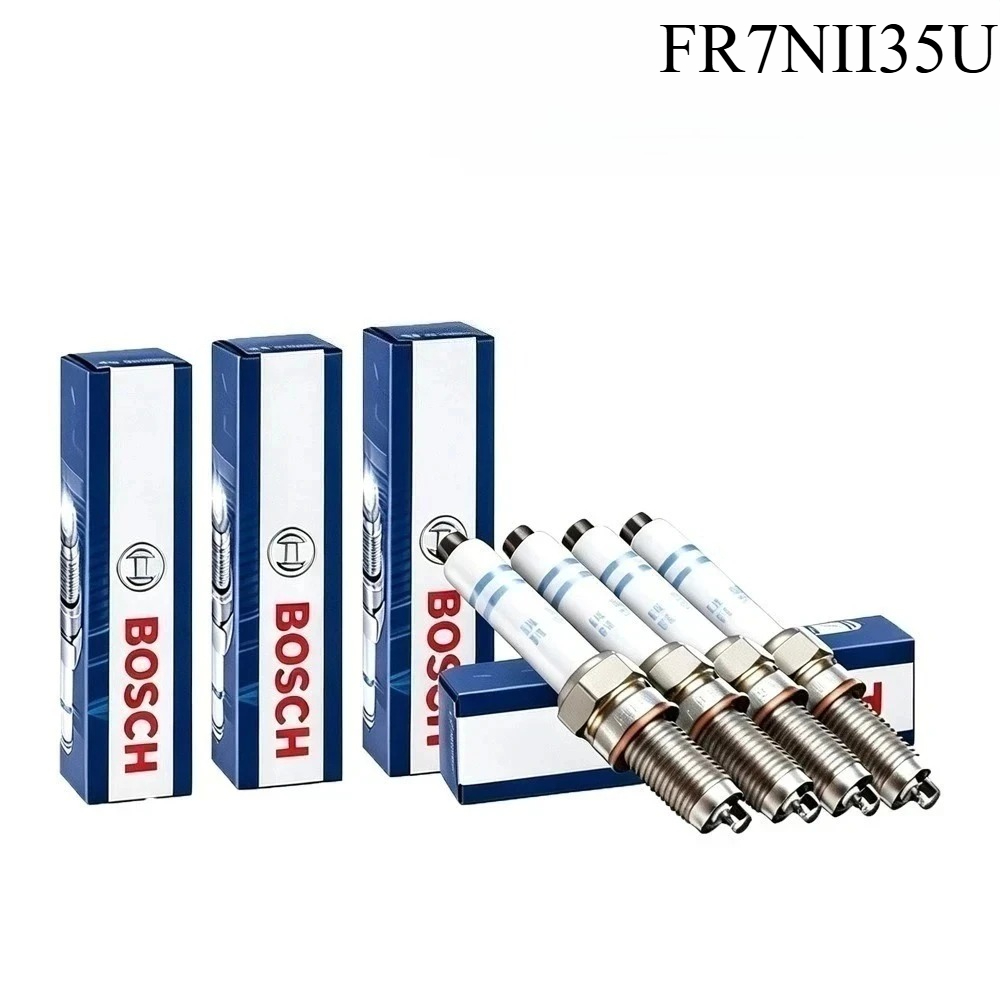 Bosch Spark Plug Iridium - Bougie d'allumage d'origine Bosch FR7NII35U pour