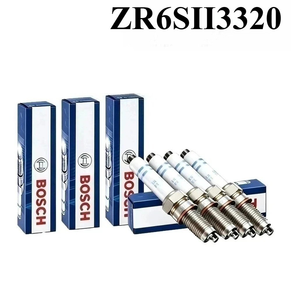 Bosch Spark Plug Iridium - Bougie d'allumage d'origine Bosch ZR6SII3320 pour