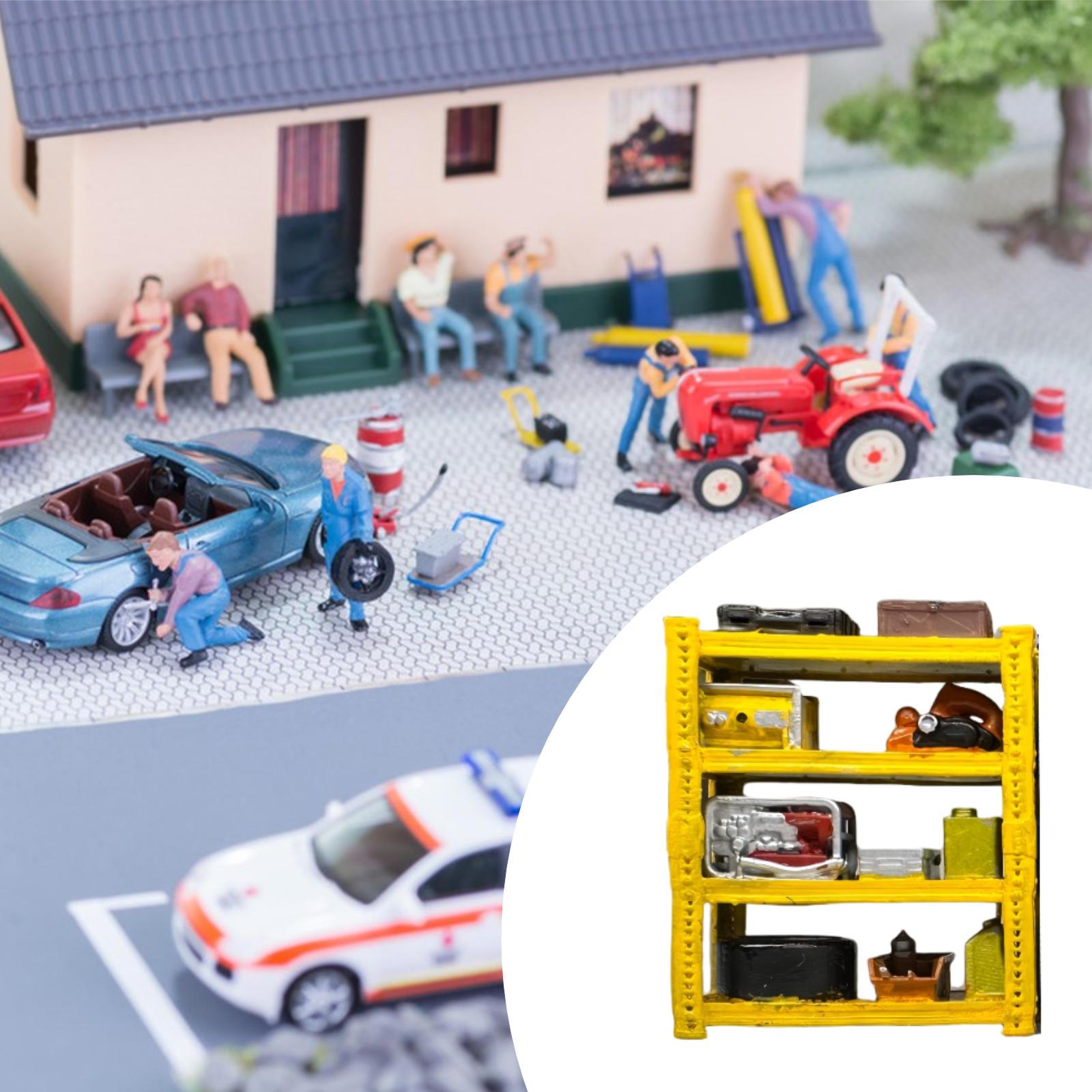 Auto Repair Shop Layout - Maquette d'atelier de réparation automobile à
