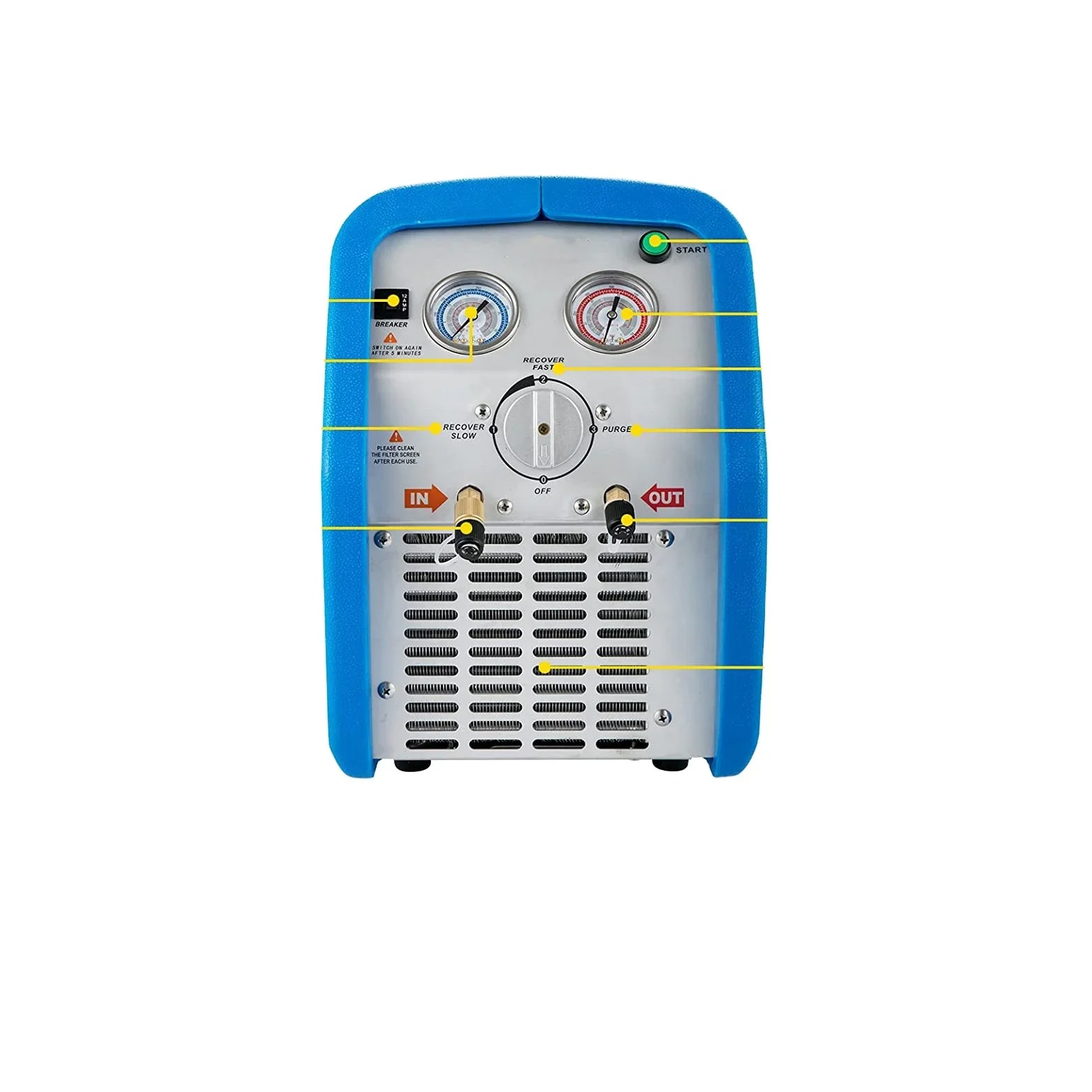 Unité de récupération de réfri - Coolant Flush Machine avis et prix