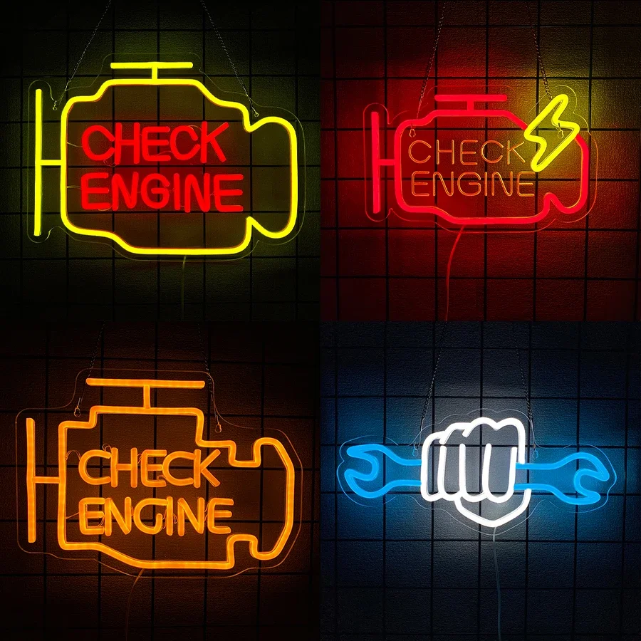 Enseigne au néon de la série C - Auto Repair Shop Names avis et prix