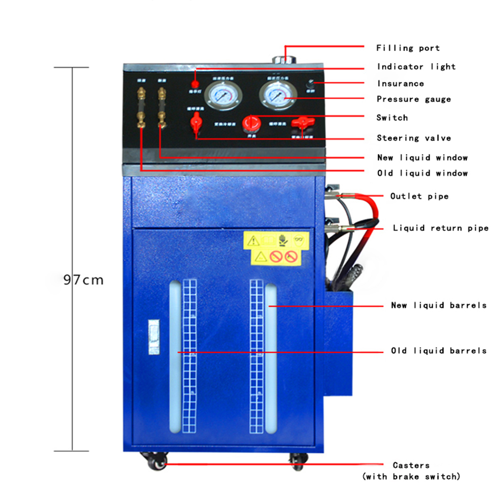 Machine de nettoyage de liquid - Coolant Flush Machine avis et prix