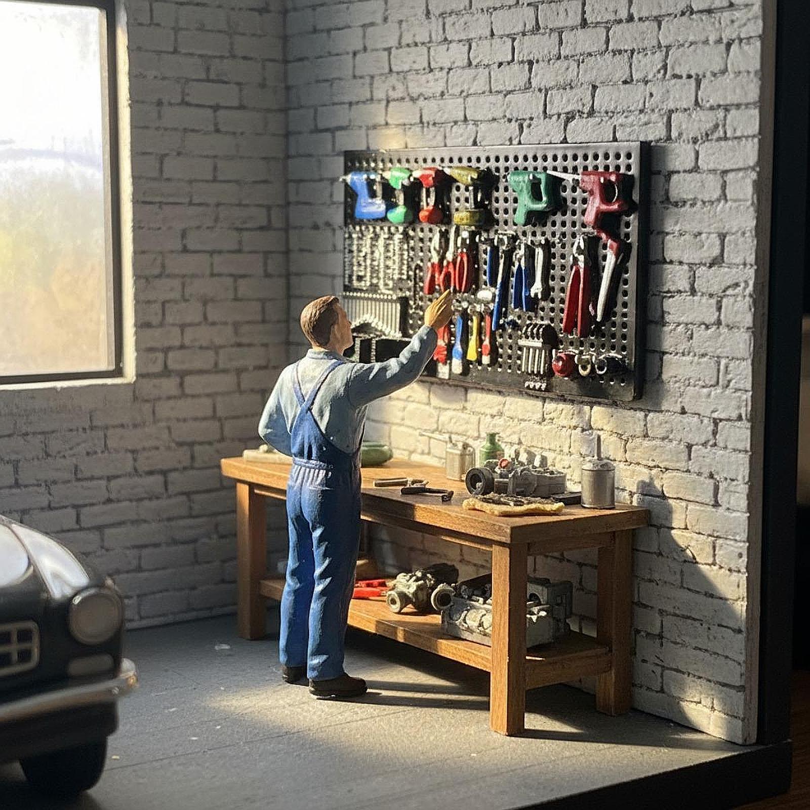 Modèle d'ornement de perceuse  - Auto Repair Shop Layout avis et prix
